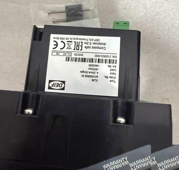 DEIF XL96 -10v 0-40 1