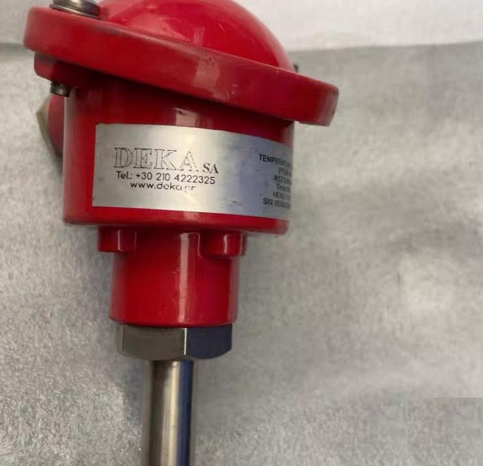 DEKA PT100 3W Φ12 0x380mm Tmax 600C HEAD TYPE B
