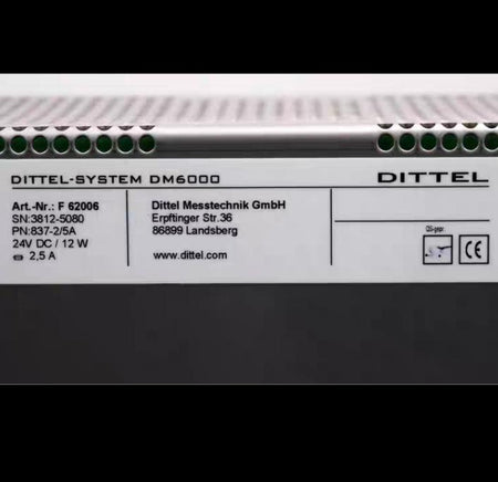 DITTEL DM 6000 MARPOSS F 62006 24 VDC