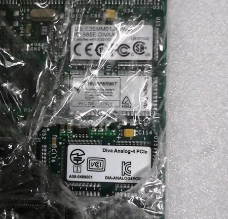 DIVA ANALOG-4 PCIe 092112-0425-40380 DIA-ANALOG4PCIE E3SMM01BDIVAA Diva Analog-4 PCIe 50-0425-02