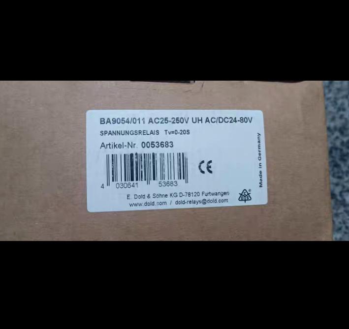 DOLD BA9054 011 AC25-250V UH AC DC24-80V Artikel-Nr 0053683 1500 N5-3