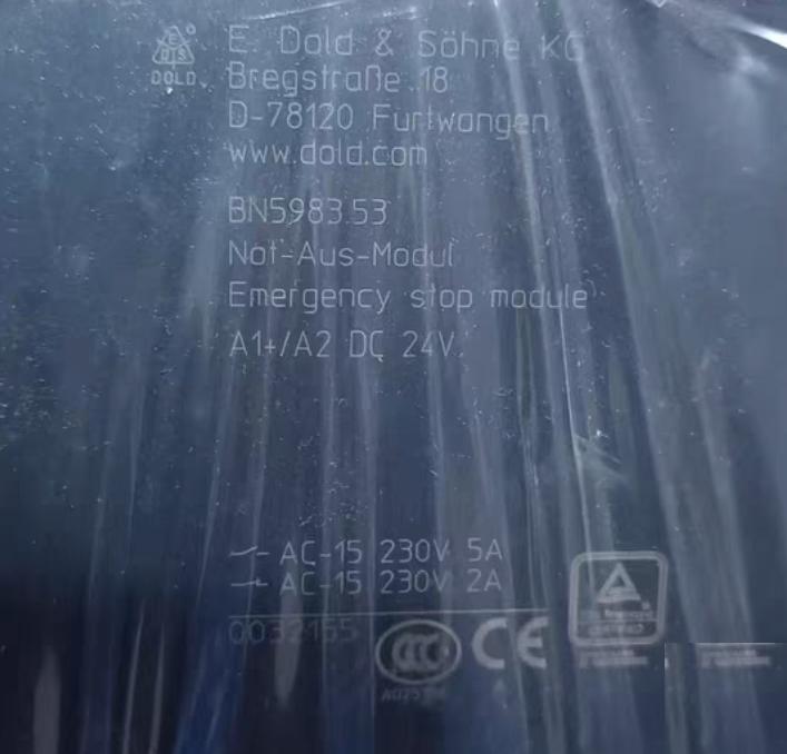 DOLD BN5983 53 DC24V 0032155 1500 G9-3