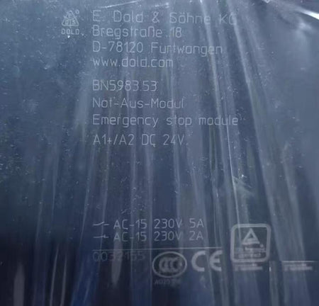 DOLD BN5983 53 DC24V 0032155 1500 G9-3