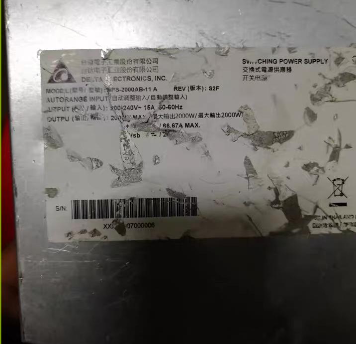 DPS-2000AB-11 A    30V 66 67A