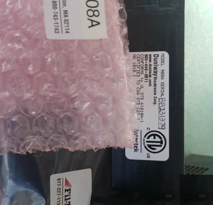 DUNIWAY TERRA-908A CDG MKS PDR2000 2 2 10000 1 13 0 98 8672
