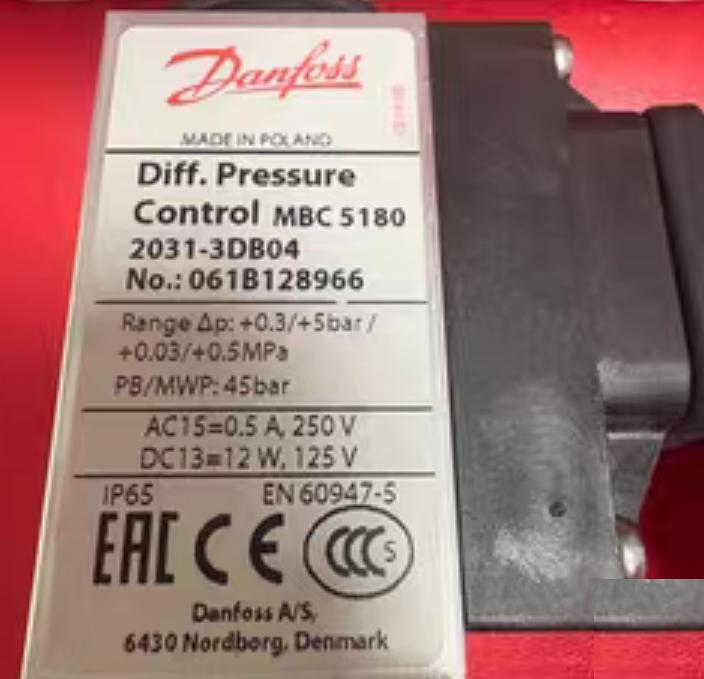 Danfoss MBC5180 2031-3DB04 061B128966 0 3 5bar 0 03 0 5MPa 45bar