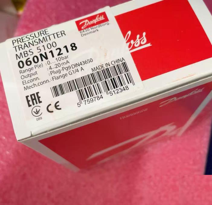 Danfoss MBS5100 060N1218 0-10bar 4-20mA G1 4 Flange