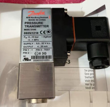 Danfoss MBS5100 060N1218 0-10bar 4-20mA G1 4 Flange
