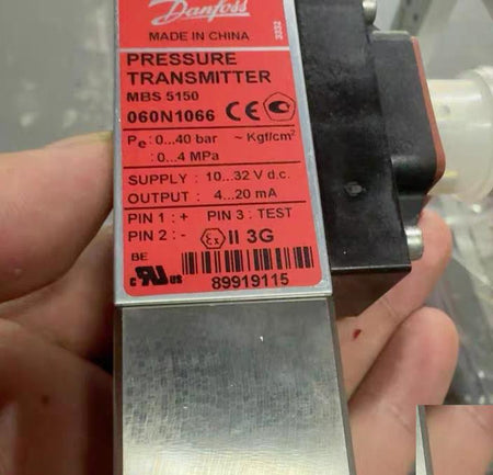 Danfoss MBS5150 0-40bar 4-20mA 10-32V DC CE