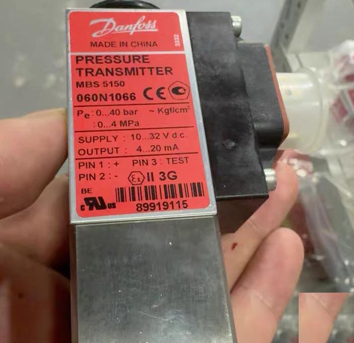 Danfoss MBS5150 0-40bar 4-20mA 10-32V DC CE
