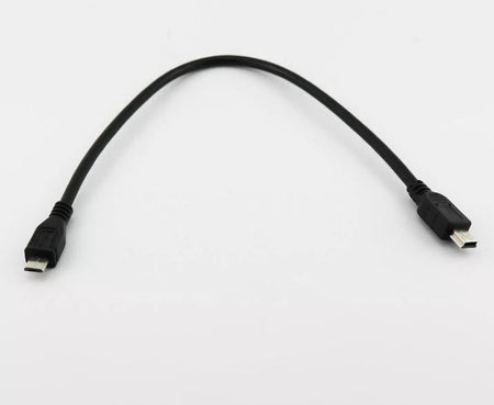 Data Sync Charge Adapter Cable Micro USB 2 0 B 5 Pin Male To Mini 5 Pin Male 1FT