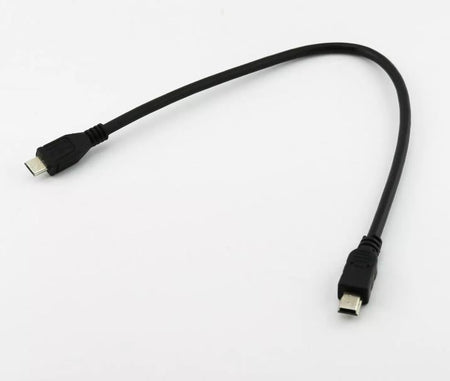 Data Sync Charge Adapter Cable Micro USB 2 0 B 5 Pin Male To Mini 5 Pin Male 1FT