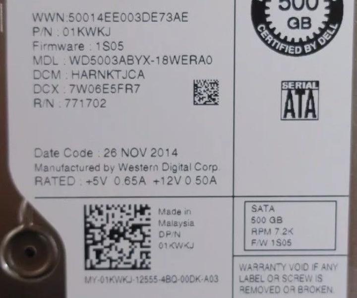 1KWKJ 500GB