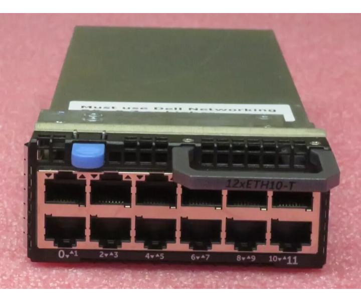 12xETH10-T 12-Port 1WDY8 RJ45 S5000