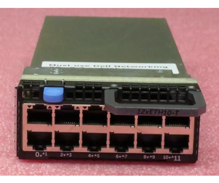 12xETH10-T 12-Port 1WDY8 RJ45 S5000