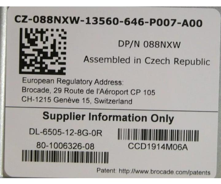 DL-6505-12-8G-0R 88NXW 16GB