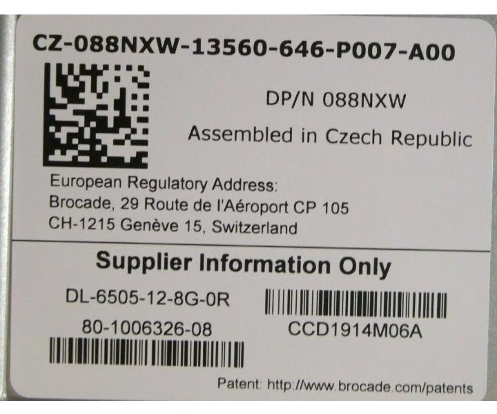 DL-6505-12-8G-0R 88NXW 16GB