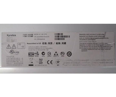 HB-1235 12-Bay 0952848-06