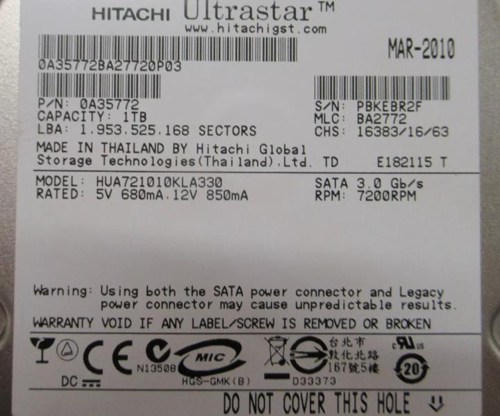 RA-1T72-ULS-4835-D2-DELL 94833-02 PS6500E PS6510E