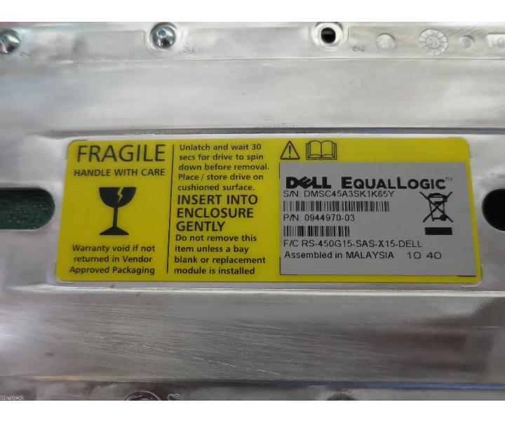 0944970-03 RS450G15-SAS-X15-DELL 450Gb N999K RG5VK