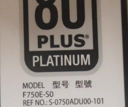F750E-S0 06W2PW 6W2PW R520 R620 750W