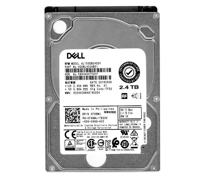 F9NWJ AL15SEB24EQY 5inch 12Gbps 512e
