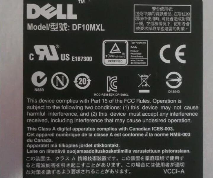 2-Port Force10 40GBE PK95J M1000E