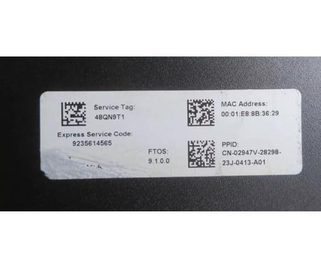 S4810-01-64F Force10 S4810 10GbE 40GbE