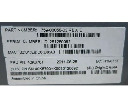 S50-01-GE-48T-AC 759-00056-03 Force10