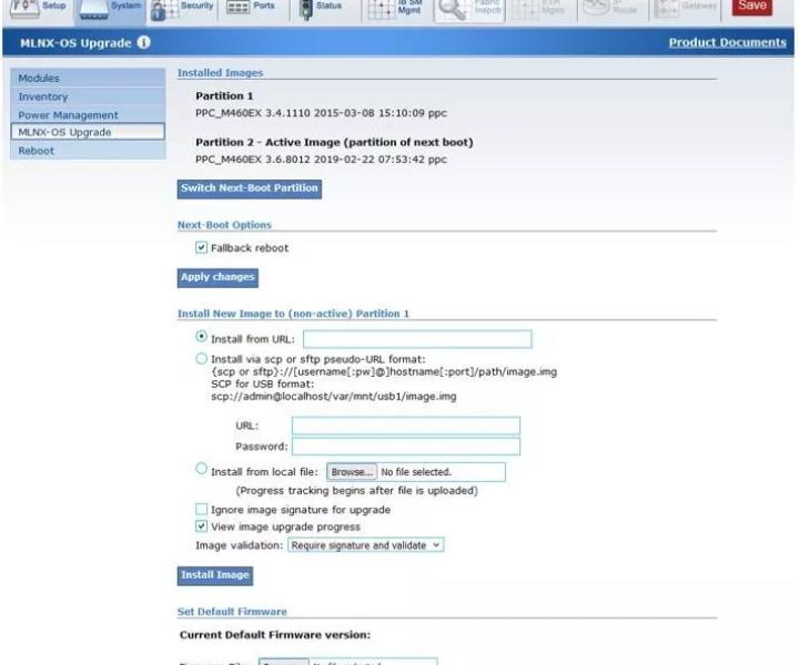 MLNX-OS SX6036 56Gb 97TP3