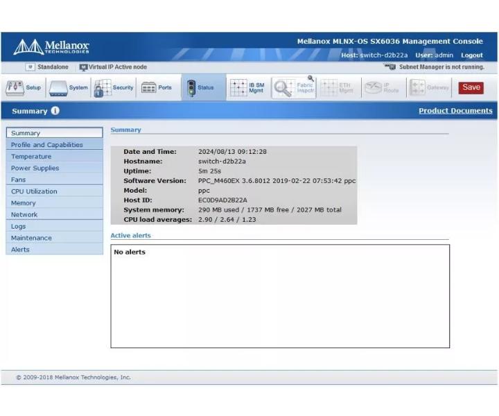 MLNX-OS SX6036 56Gb 97TP3