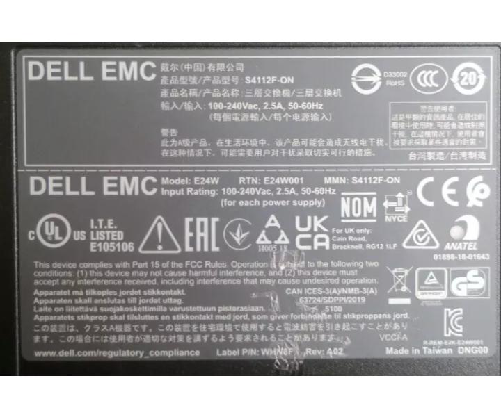 S4112F-ON 10GbE 100GbE QSFP28