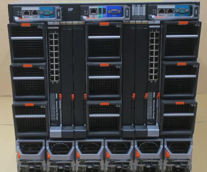 16-Slot M1000e 2xCMC 10Gb