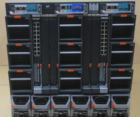 16-Slot M1000e 2xCMC 10Gb