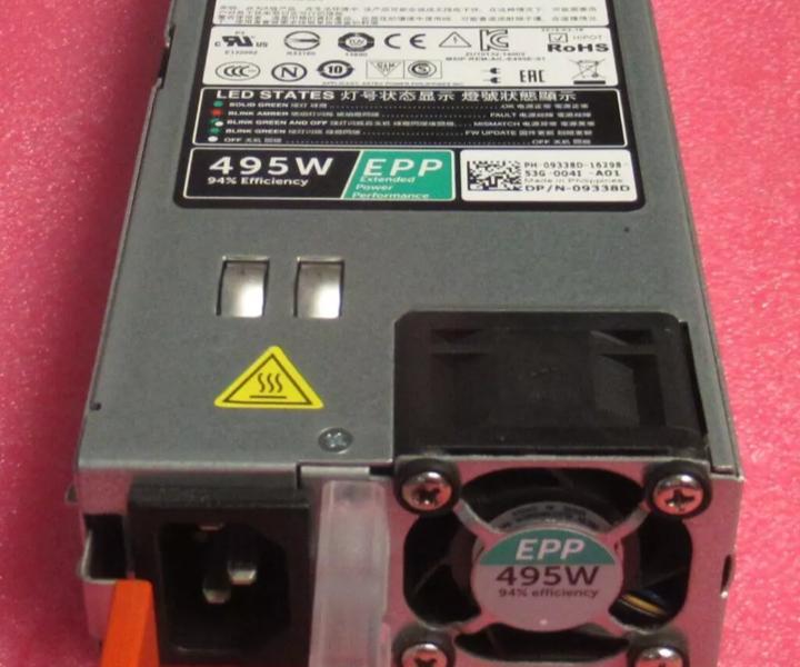R530 R730 T630 495W 80Plus 9338D