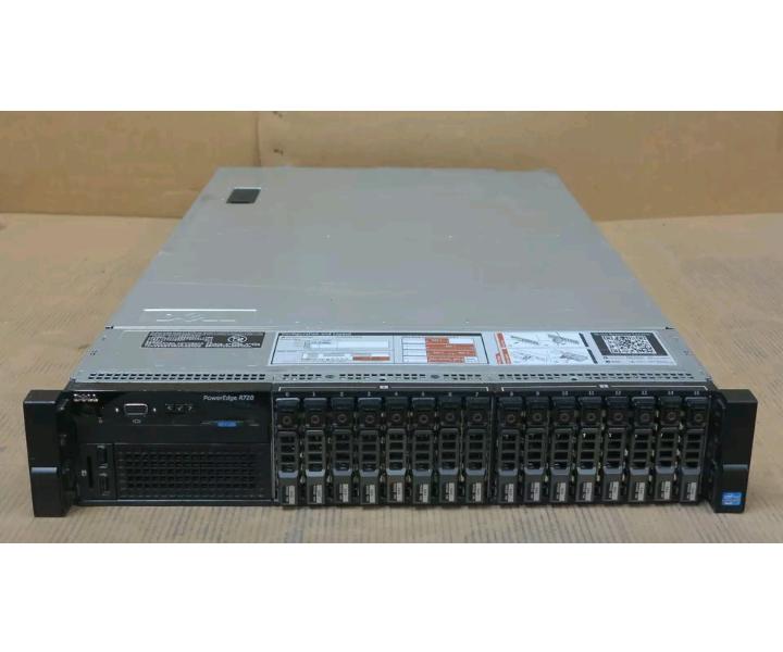 16-Bay 8-Core E5-2667v2 R720 3GHz 256GB