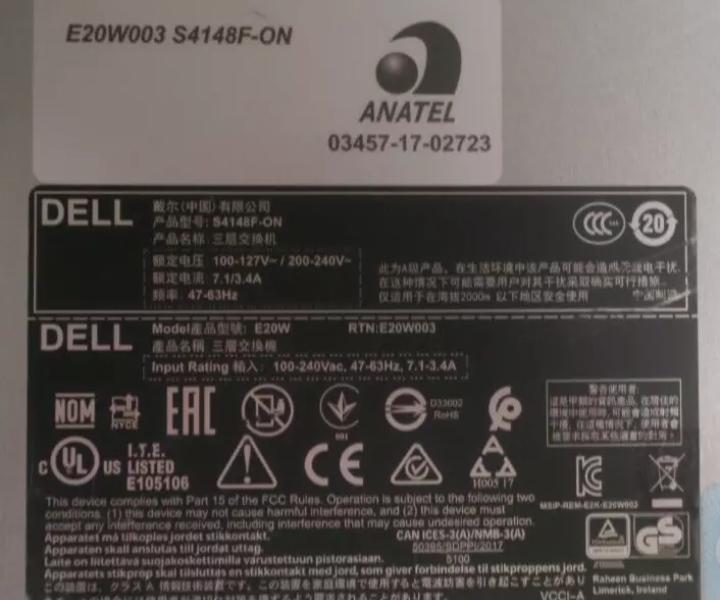 S4148F-ON 2x40G 100G QSFP28 OS10