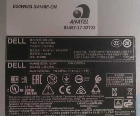 S4148F-ON 2x40G 100G QSFP28 OS10