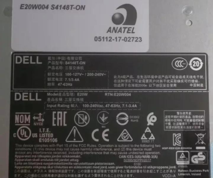 S4148T-ON RJ45 100GE QFSP28 40GE