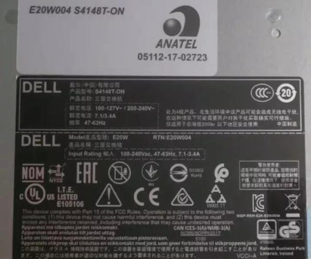 S4148T-ON RJ45 100GE QFSP28 40GE