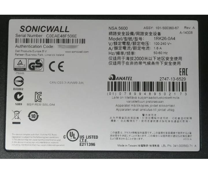 01-SSC-3833 1RK26-0A4