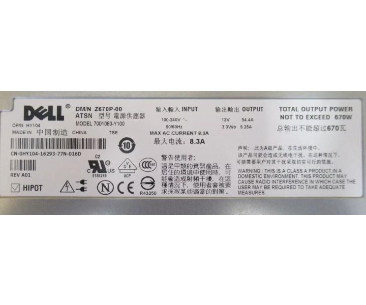 Z670P-00 7001080-Y100 HY104 670W