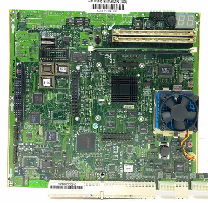 Densitron International DPX-80 ASSY 80-0080 6 40-0080 REV 1 2 PCB Card