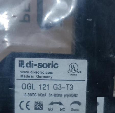 Di-soric OGL 121 G3-T3 1200 G8-3
