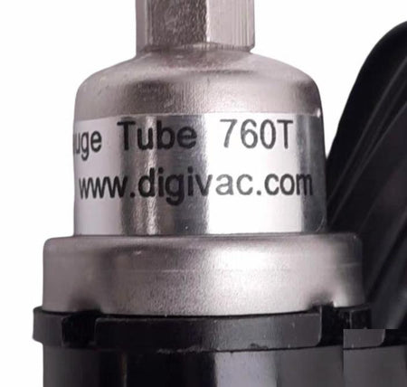 DigiVac 760T 801W Vacuum Gauge Tube w Readout Display 1 8 NPT 12VDC 8 10