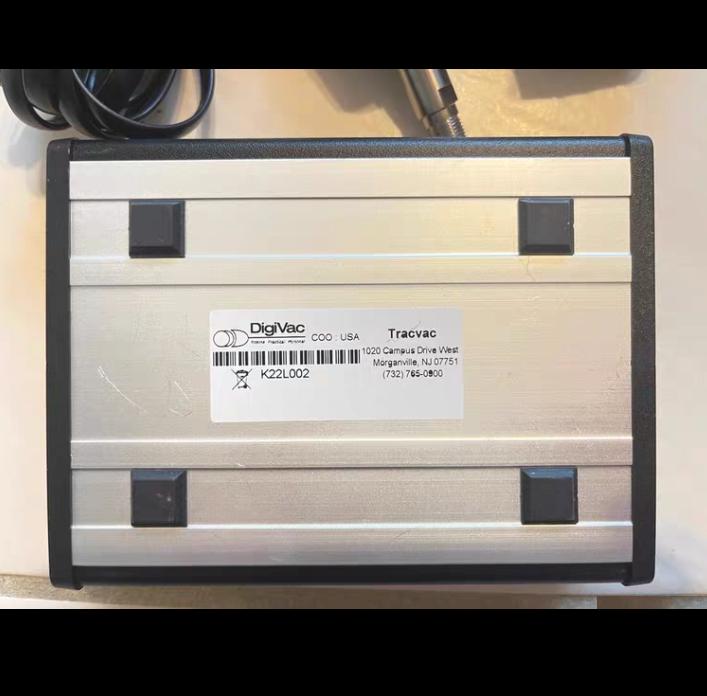 DigiVac TracVac Vacuum Gauge With Agilent 531 Sensor 1 millitorr Accuracy LED 8 10