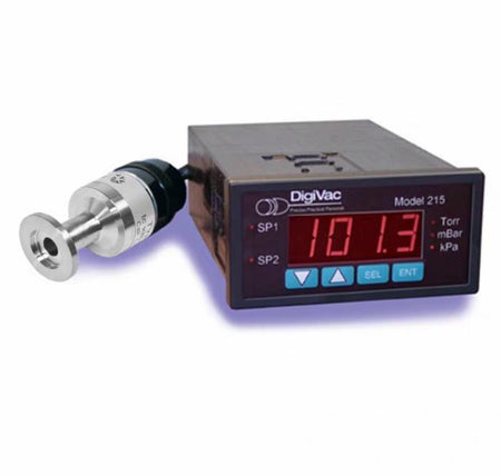 Digivac 215V Vacuum Process Gauge Thermocouple Agilent 531 NPT Sensor 8 10 Lesker KJL615TC CONTROLLER T C GAUGE DIGITAL 0 001-760 TORR VARIAN 531 TUBE US POWER CABLE AND 10FT INTERCONNECT CABLE INCLUDED