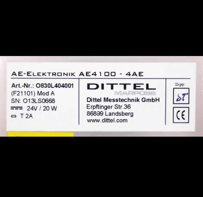 Dittel AE4100-4AE M5000 O830L404001 24V 20W