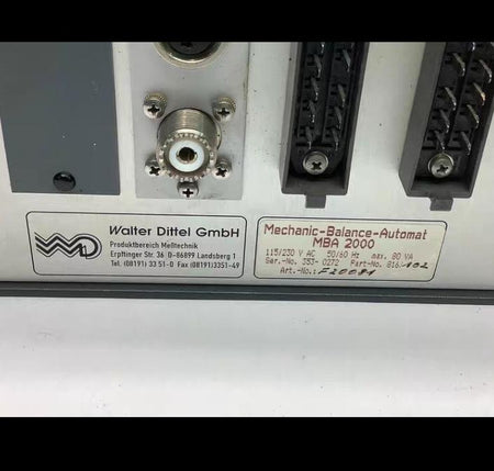Dittel MBA 2000 F20081 R2