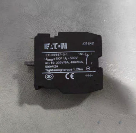 EATON A22-EK01 IEC60947-5-1 6KV 500V AC15 230V 8A 400V 4A